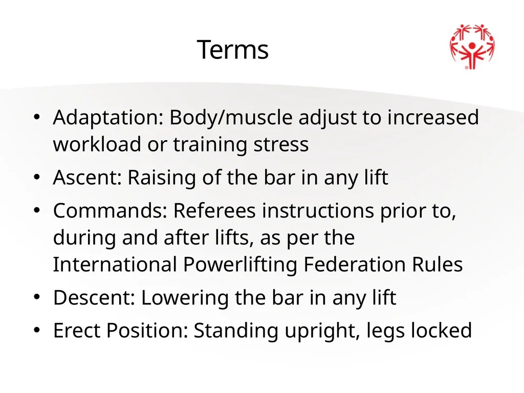 Powerlifting Official Rules Events Offered Squat - slide 36 of 45