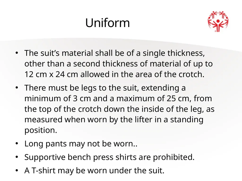 Powerlifting Official Rules Events Offered Squat - slide 4 of 45