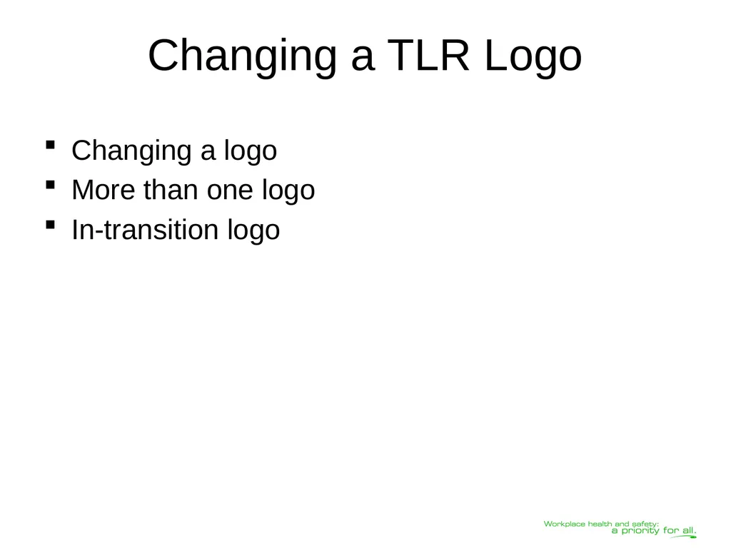 Transferring Lifting Repositioning (TLR®) Program© - slide 42 of 60