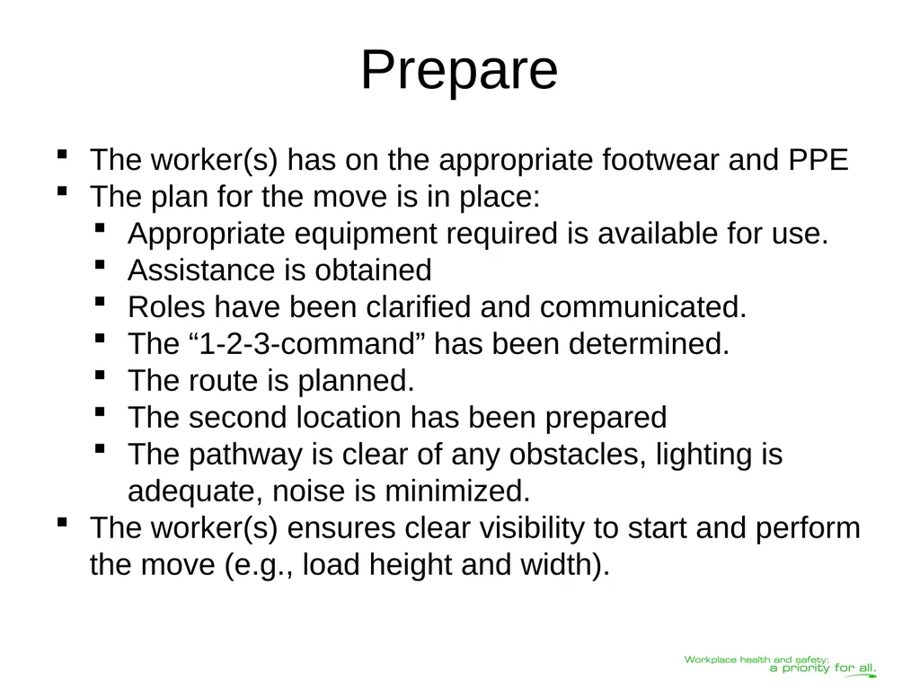 Transferring Lifting Repositioning (TLR®) Program© - slide 12 of 60