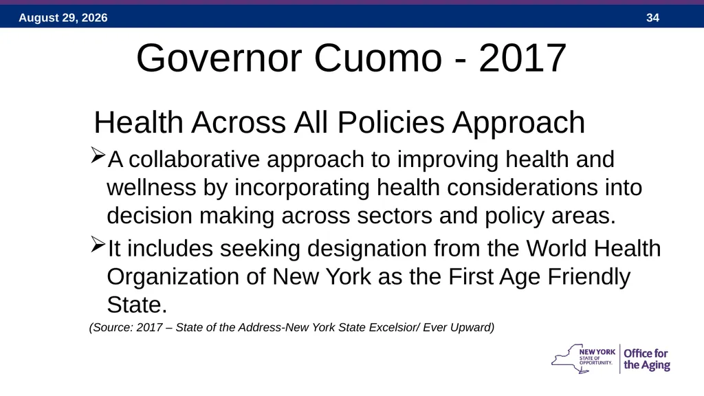 Social Adult Day Services – 2017 New York State - slide 34 of 40