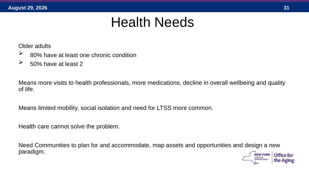 Social Adult Day Services – 2017 New York State - slide 31 of 40