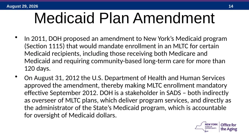 Social Adult Day Services – 2017 New York State - slide 14 of 40