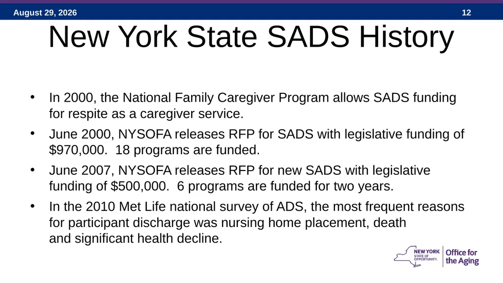Social Adult Day Services – 2017 New York State - slide 12 of 40