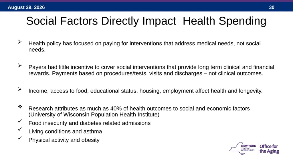 Social Adult Day Services – 2017 New York State - slide 30 of 40