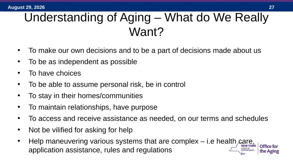 Social Adult Day Services – 2017 New York State - slide 27 of 40