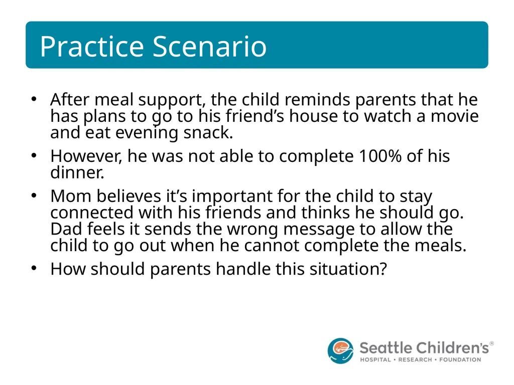 Meal Support Training for Caregivers CONTRIBUTORS: - slide 45 of 56