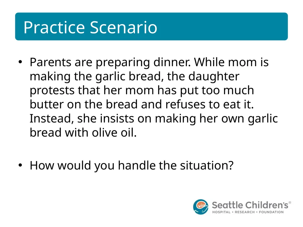 Meal Support Training for Caregivers CONTRIBUTORS: - slide 21 of 56