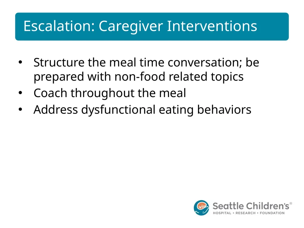 Meal Support Training for Caregivers CONTRIBUTORS: - slide 28 of 56
