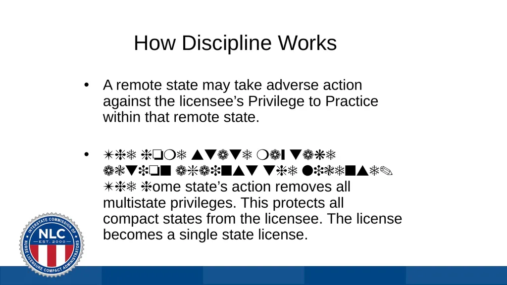 Nurse Licensure Compact Licensure Solution for US - slide 25 of 29