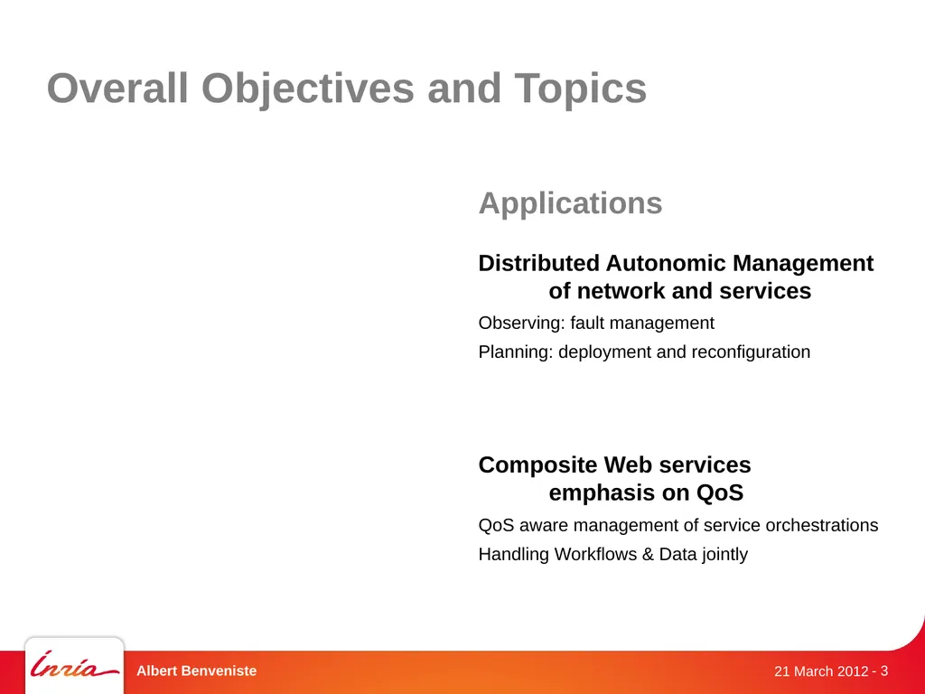 DistribCom Distributed Models and Algorithms for - slide 3 of 30