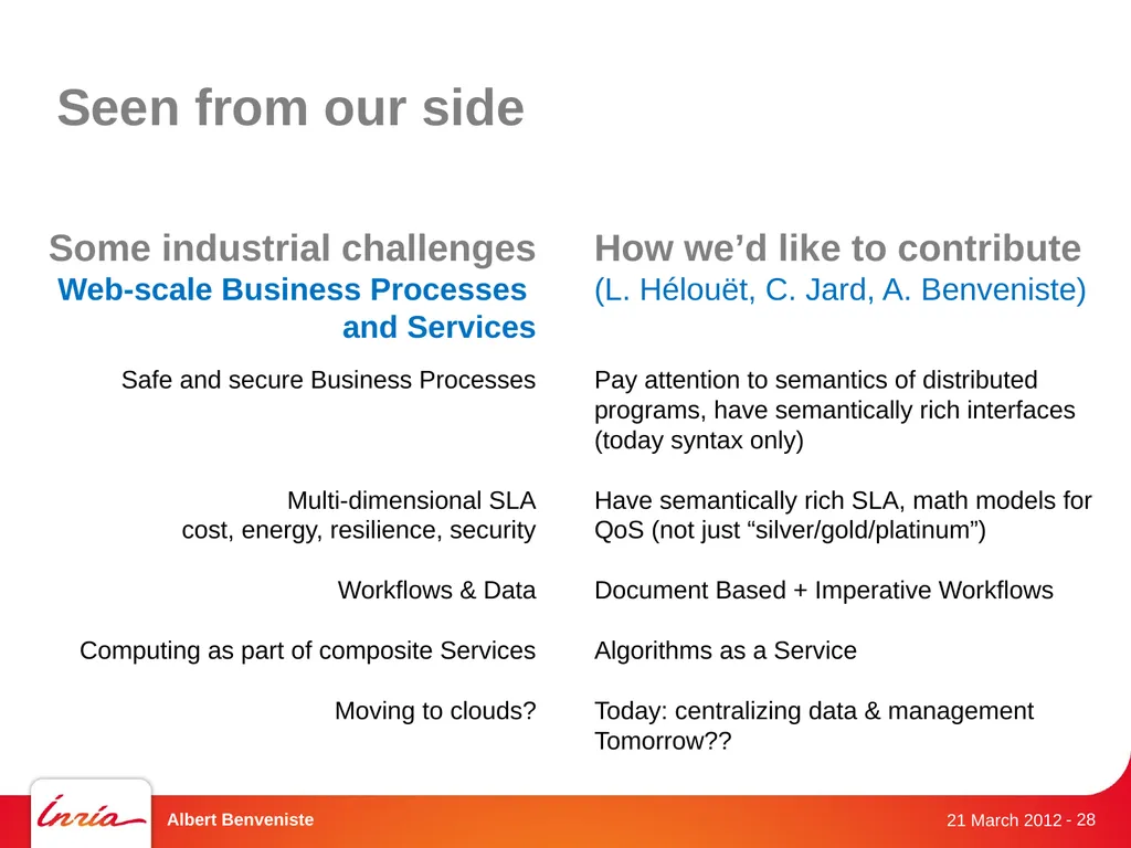 DistribCom Distributed Models and Algorithms for - slide 28 of 30