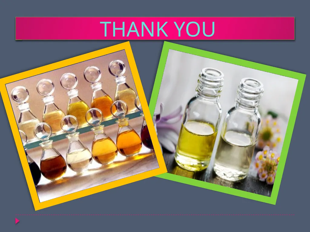 VOLATILE OILS Pharmacognosy 3rd Class, 1st - slide 12 of 12