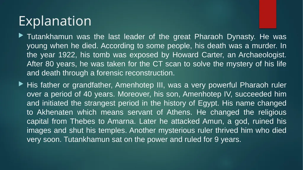 Discovering Tut: The Saga Continues By A R - slide 10 of 12