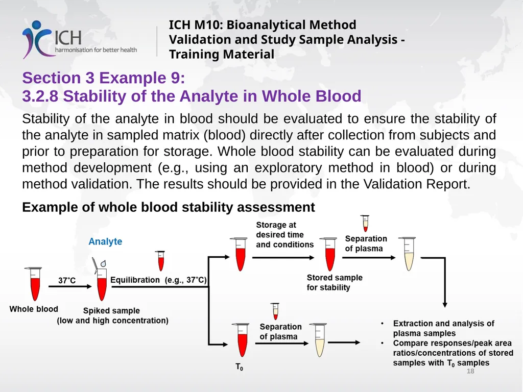ICH M10: Bioanalytical Method Validation and Study - slide 18 of 76