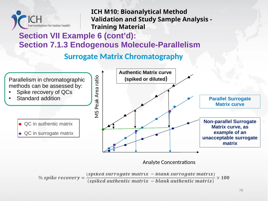 ICH M10: Bioanalytical Method Validation and Study - slide 70 of 76
