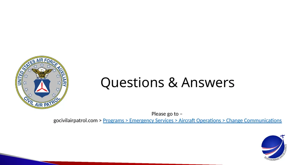 CAPS 71-series Aircrew Training Aircrew - slide 6 of 6