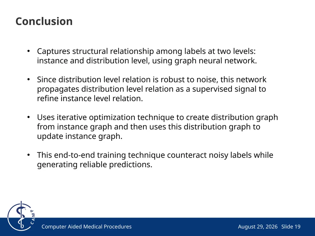 Dual Graph: A Graph based method for reasoning - slide 19 of 21