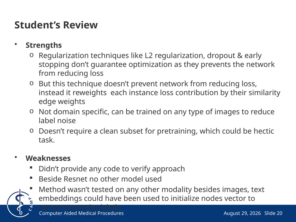 Dual Graph: A Graph based method for reasoning - slide 20 of 21
