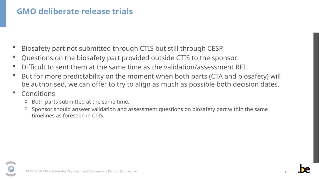 New Clinical Trial Regulation: Information - slide 16 of 52
