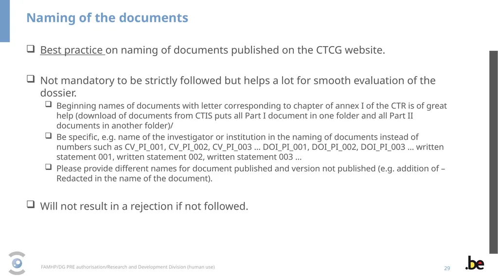 New Clinical Trial Regulation: Information - slide 29 of 52