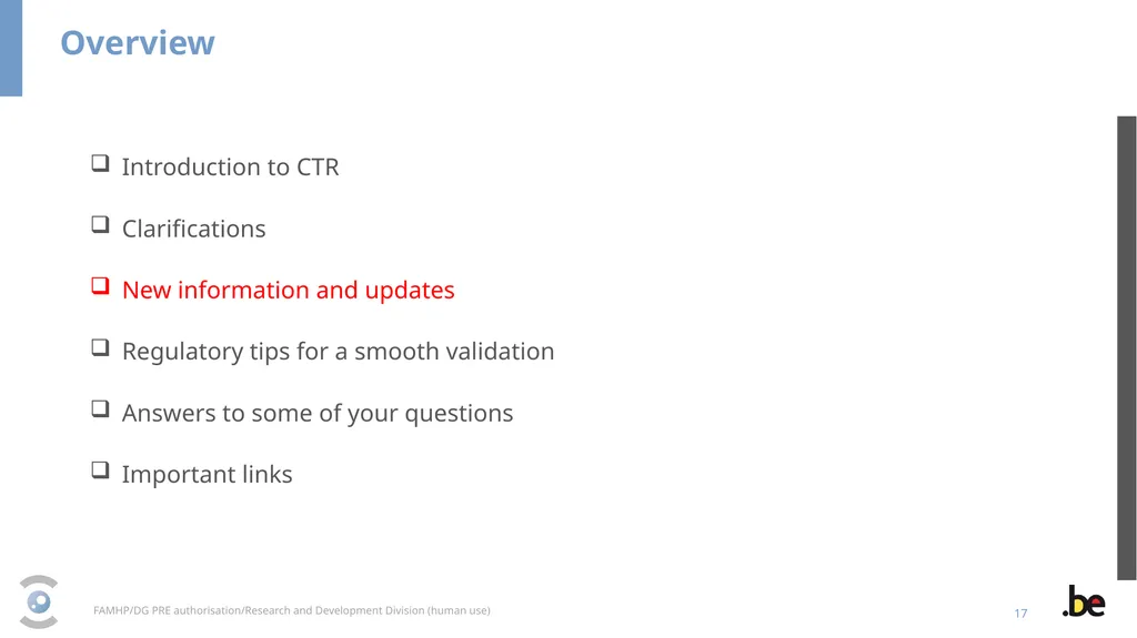 New Clinical Trial Regulation: Information - slide 17 of 52