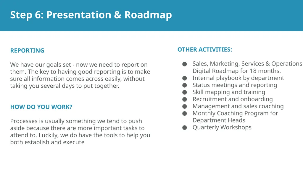 Digital Transformation with [your agency] Goal: - slide 16 of 16