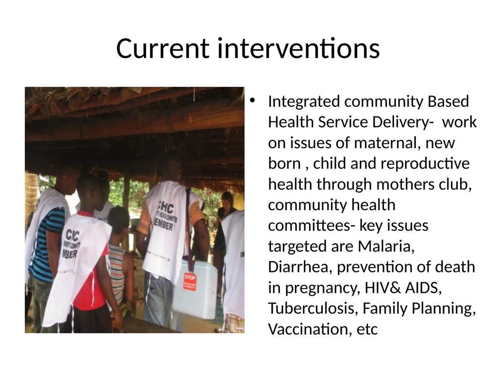 Community Health Webinar Presentation by: Mrs. - slide 12 of 22