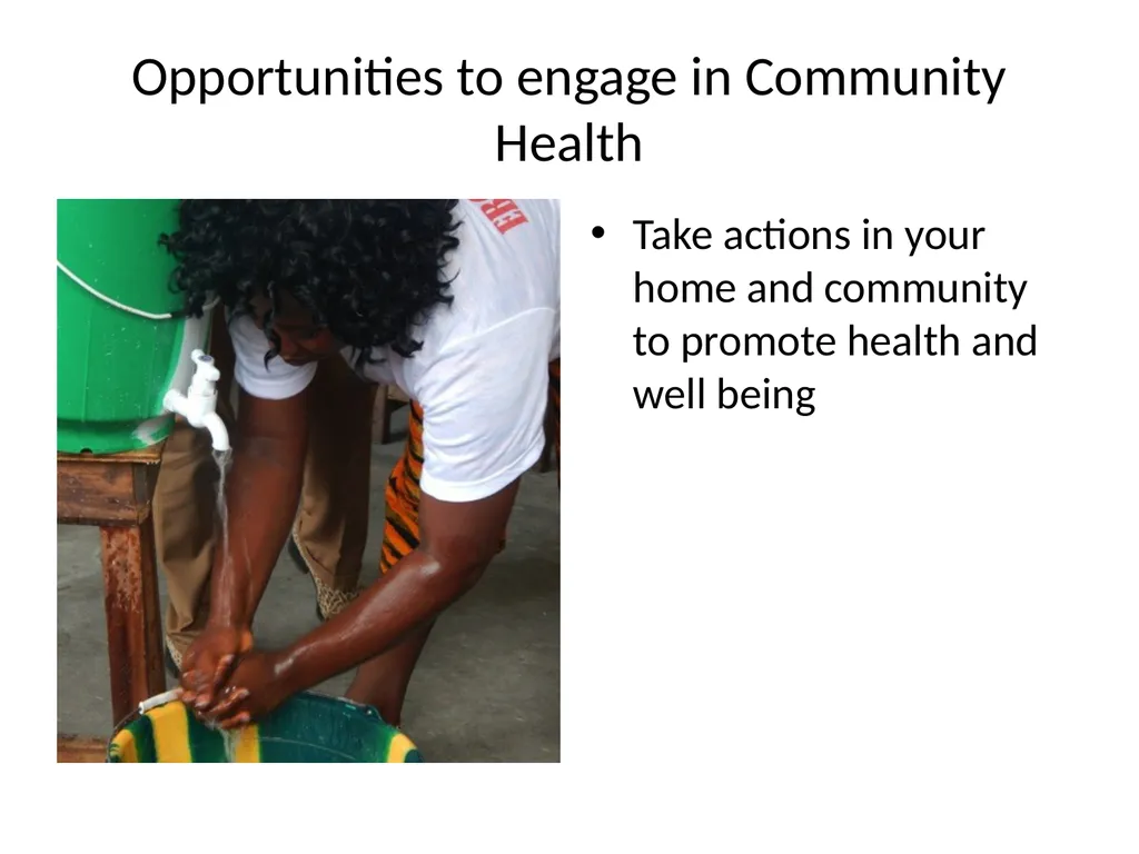 Community Health Webinar Presentation by: Mrs. - slide 21 of 22