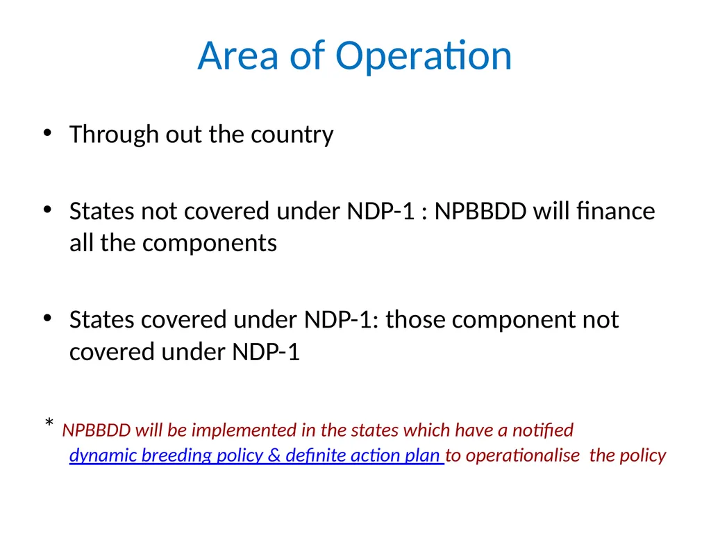 National Programme for Bovine Breeding and Dairy - slide 6 of 30