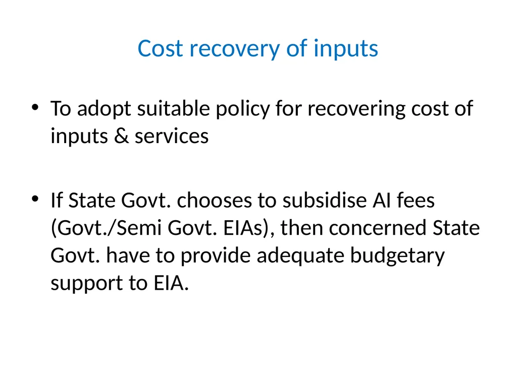 National Programme for Bovine Breeding and Dairy - slide 23 of 30