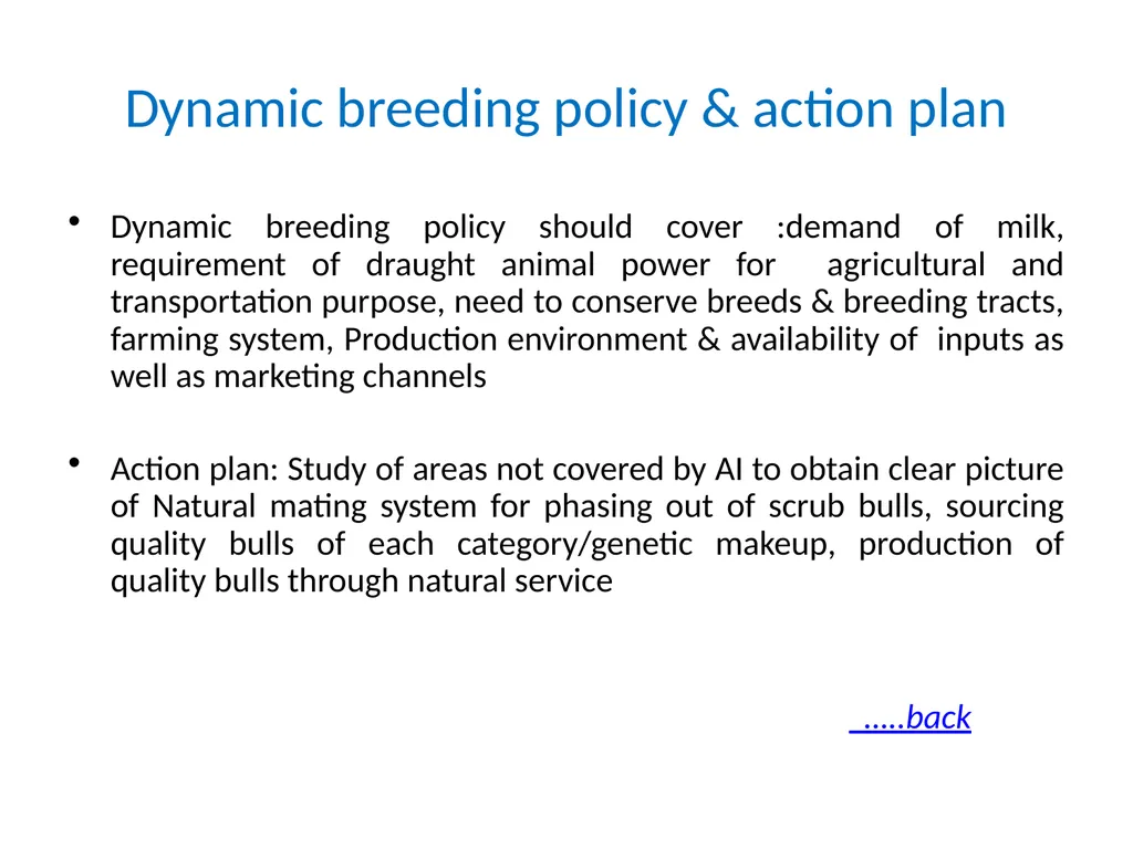 National Programme for Bovine Breeding and Dairy - slide 26 of 30