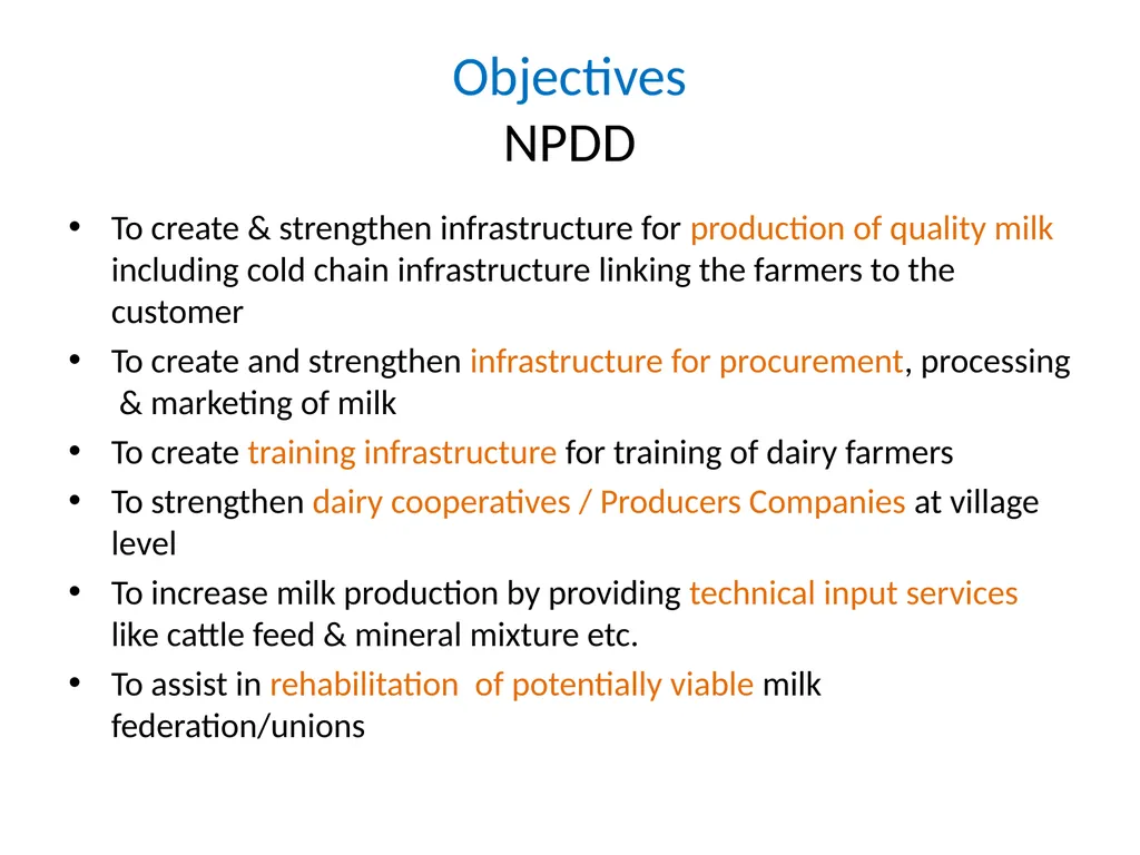 National Programme for Bovine Breeding and Dairy - slide 4 of 30