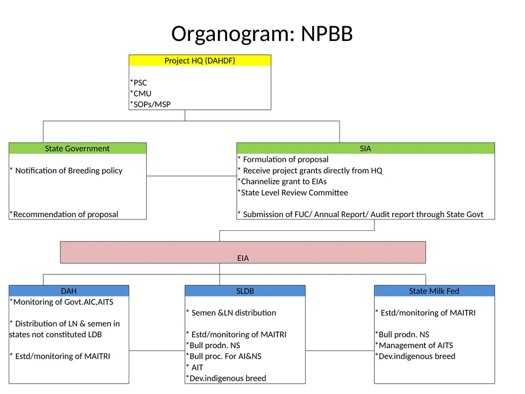 National Programme for Bovine Breeding and Dairy - slide 20 of 30