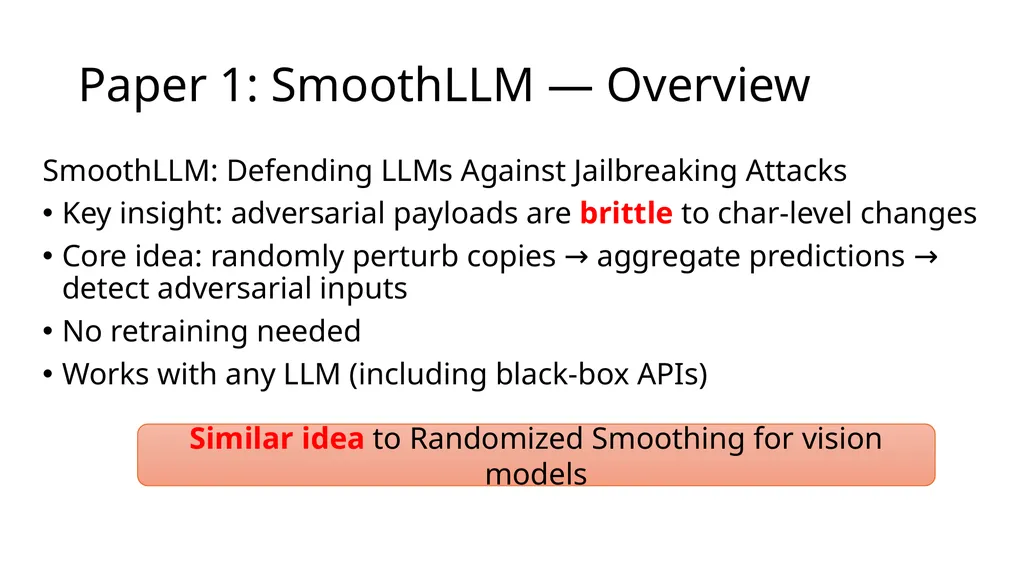 Large Language Model Security: Defense COMP 4634 - slide 8 of 31