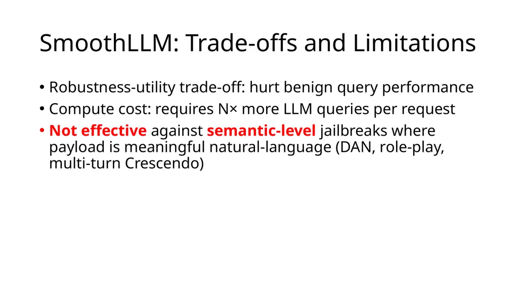 Large Language Model Security: Defense COMP 4634 - slide 13 of 31