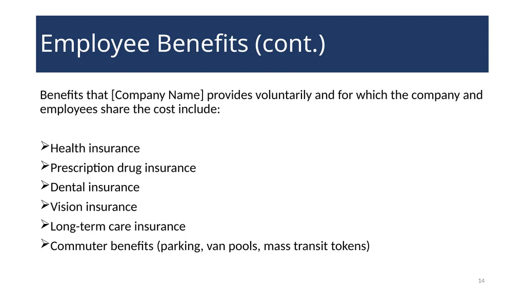 NEW HIRE ORIENTATION WELCOME! 2 Introduction of - slide 14 of 30