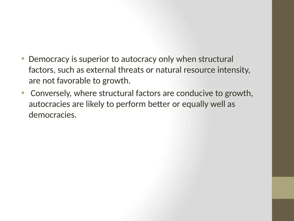 Modernisation theories The linear view of - slide 16 of 16