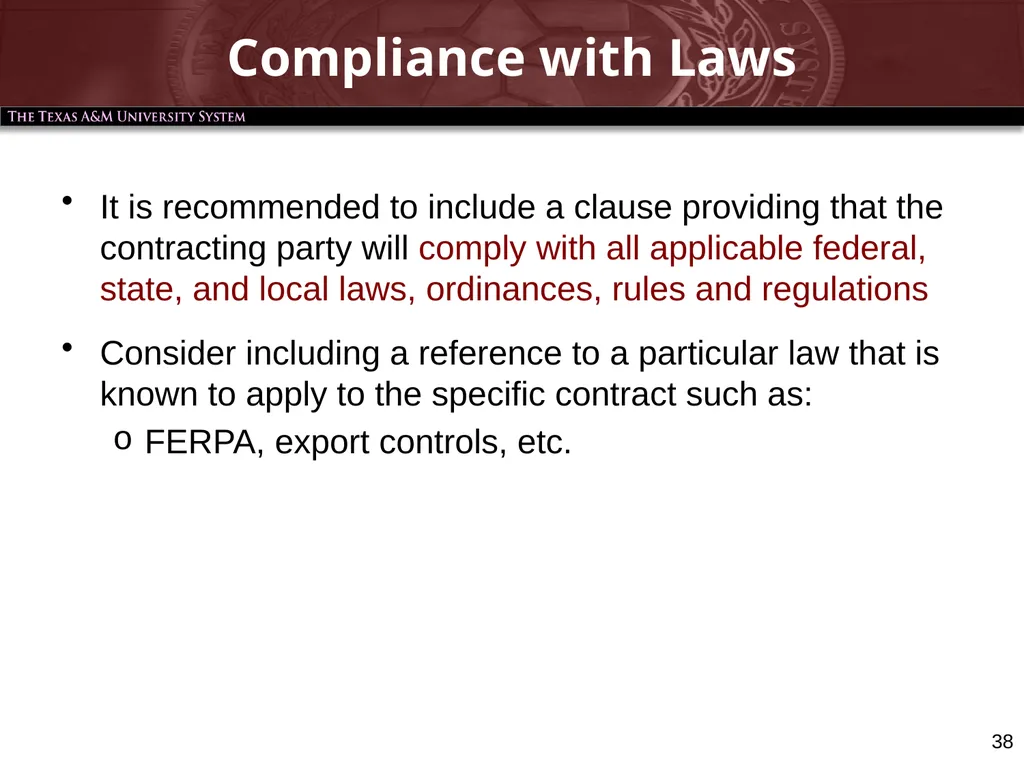 Warren J. DeLuca Assistant General Counsel - slide 38 of 58