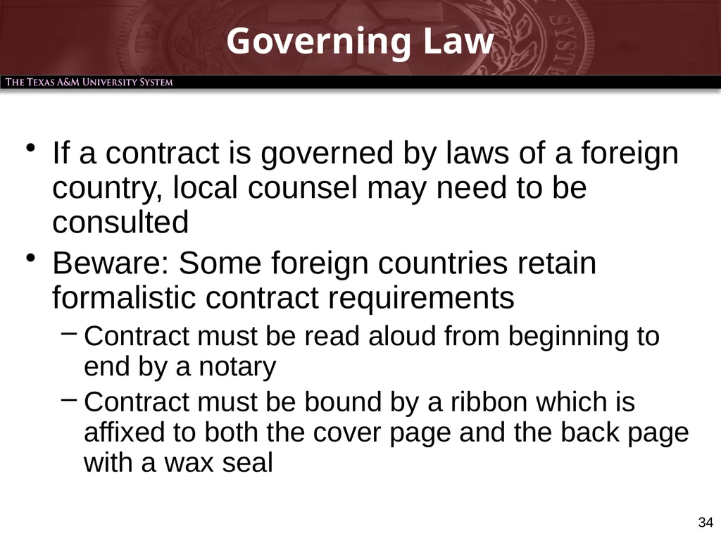 Warren J. DeLuca Assistant General Counsel - slide 34 of 58