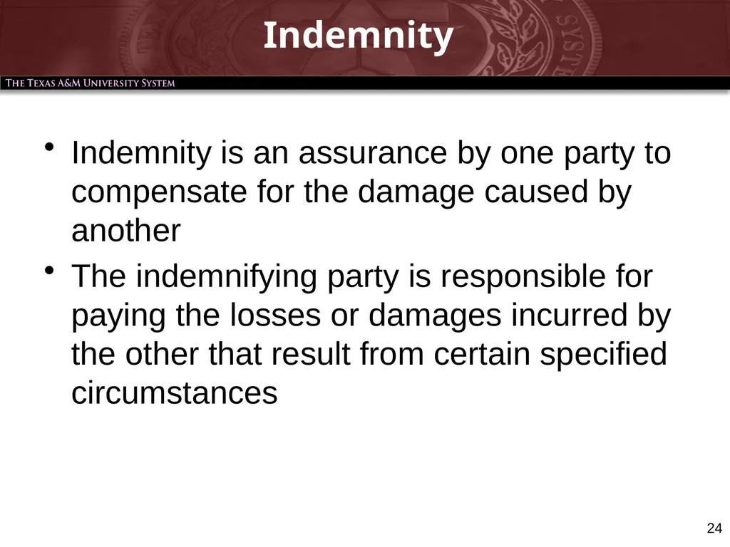 Warren J. DeLuca Assistant General Counsel - slide 24 of 58