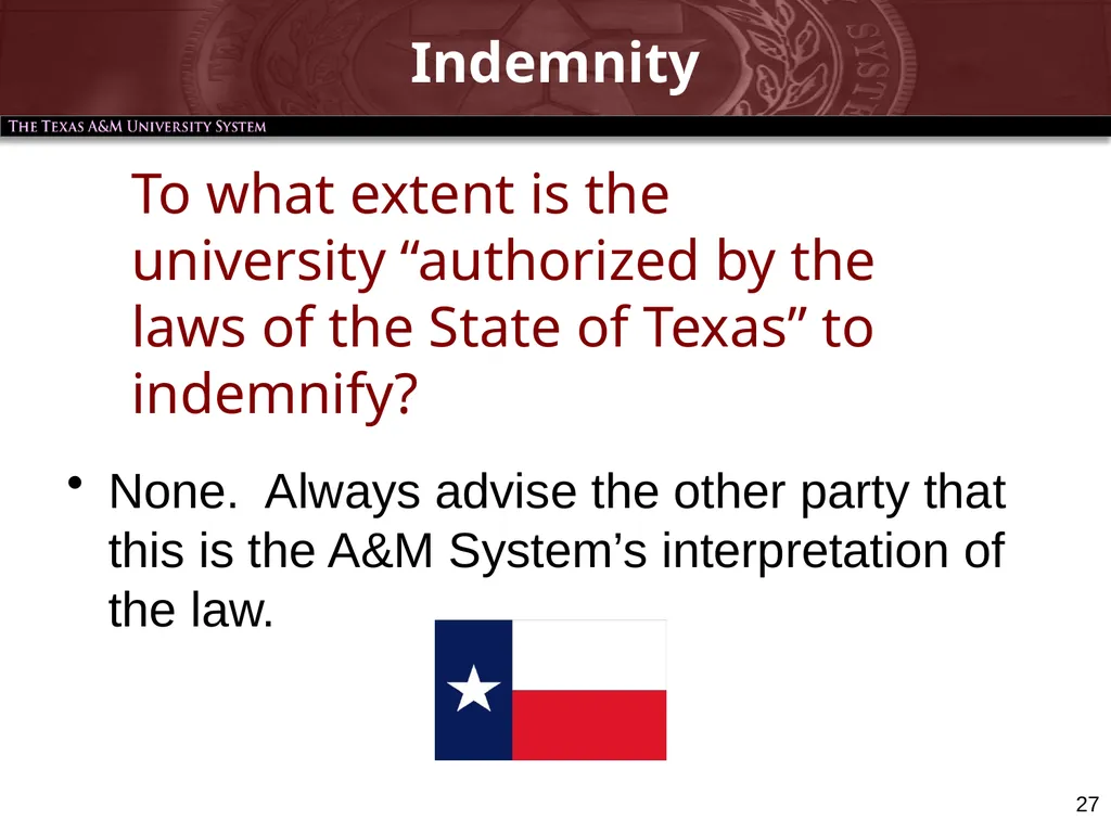 Warren J. DeLuca Assistant General Counsel - slide 27 of 58