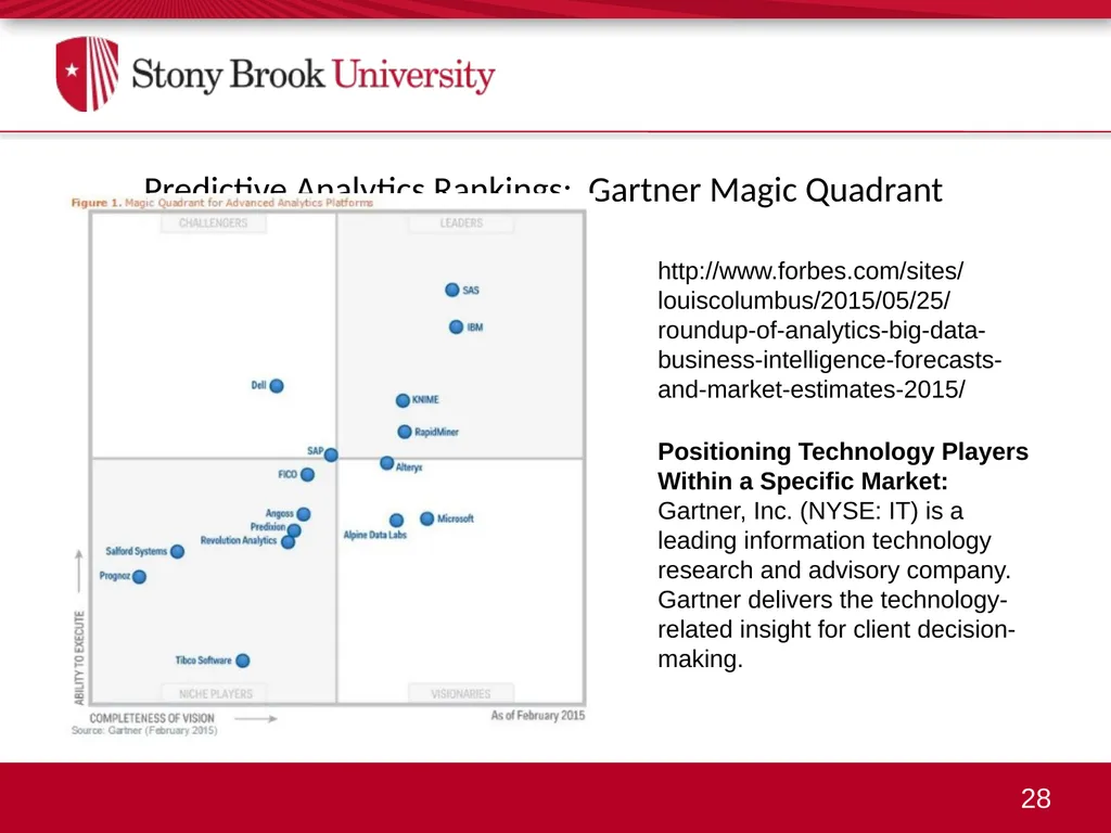 An Overview of Data Mining: Predictive Modeling - slide 28 of 29