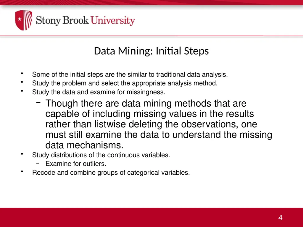An Overview of Data Mining: Predictive Modeling - slide 4 of 29