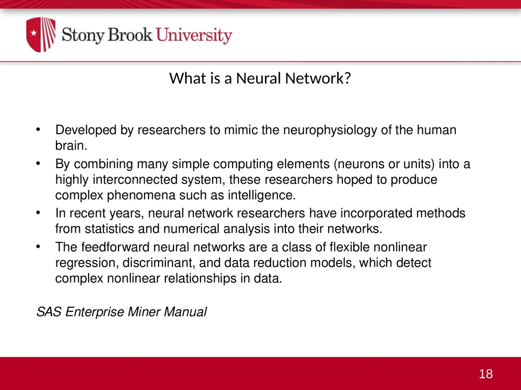 An Overview of Data Mining: Predictive Modeling - slide 18 of 29