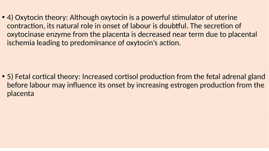 Labor and its physiology 2022-2023 4th year - slide 7 of 34