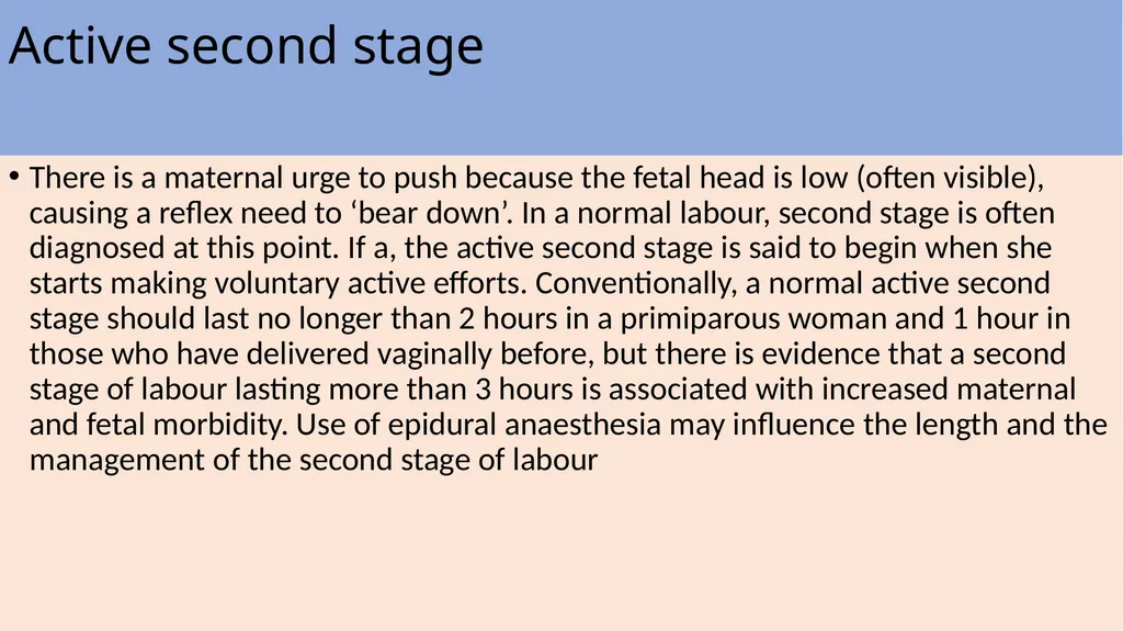 Labor and its physiology 2022-2023 4th year - slide 27 of 34