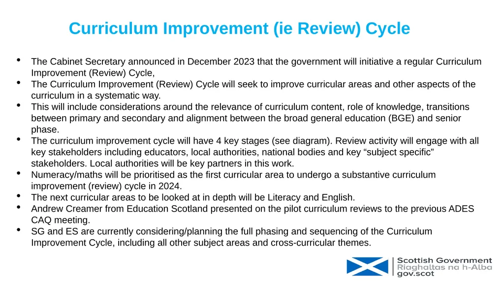 ADES PIN/CAQ March 2024 SG Update Overview - slide 4 of 13