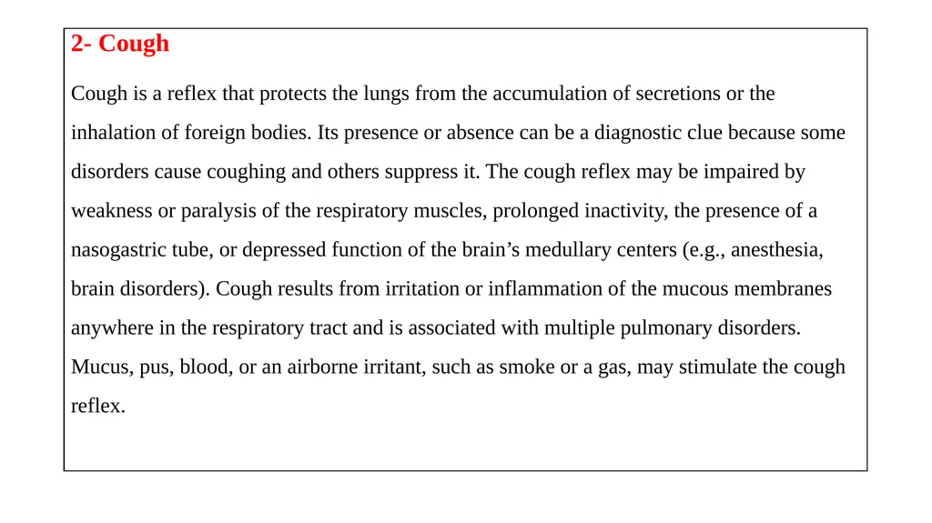 Respiratory System Prepared by Ali Malik Tiryag - slide 7 of 20