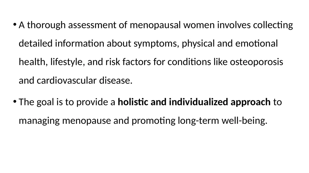 Certificate Course on Menopausal Health Title of - slide 7 of 23